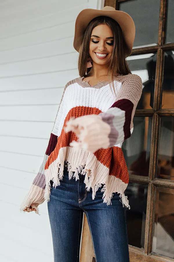 Cocoa Cheers Shift Sweater in Heirloom Lilac