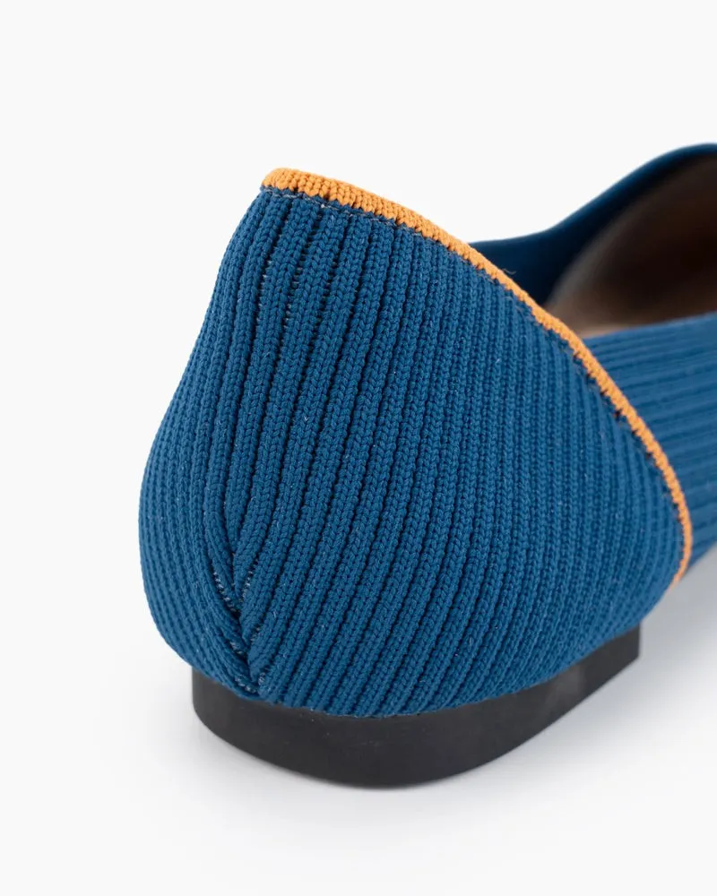 Comfortable Slip-on Washable Knit Flat Shoes