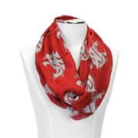 Crimson WSU Infinity Scarf