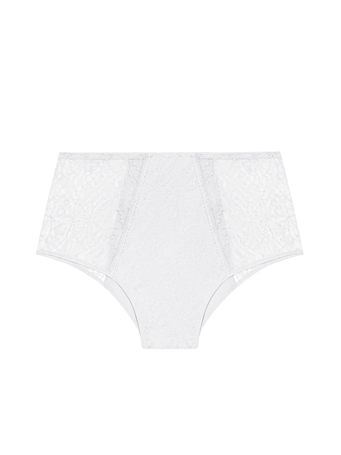 Culotte taille haute - Blanc