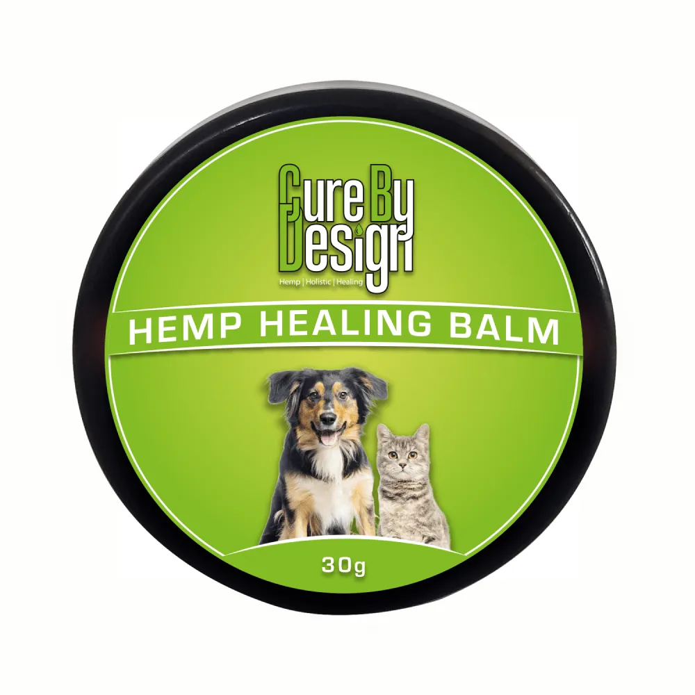 Cure By Design Hemp Healing Balm for Dogs and Cats