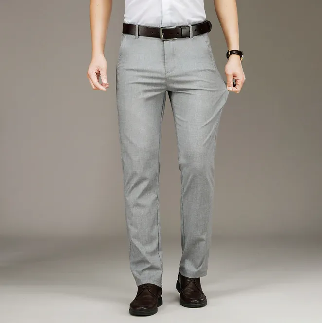 DAPPER STREET SUPPLY CO. - Classic Business Casual Trousers