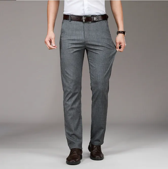 DAPPER STREET SUPPLY CO. - Classic Business Casual Trousers