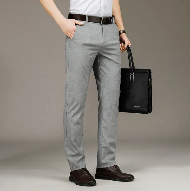 DAPPER STREET SUPPLY CO. - Classic Business Casual Trousers