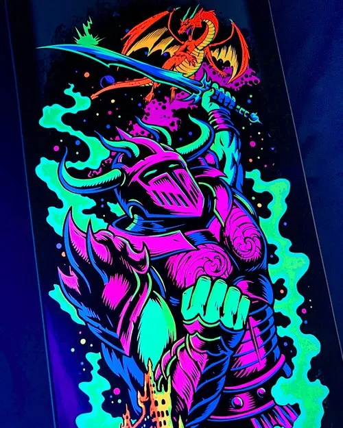 Darkstar Kechaud Blacklight Super Sap R7 Deck 8.125