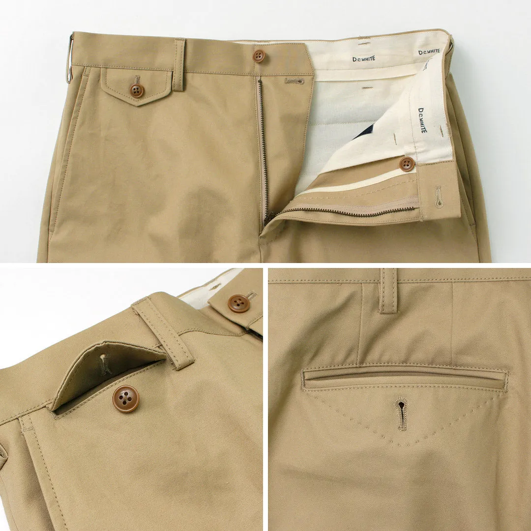 D.C.WHITE / High Density tapered pants