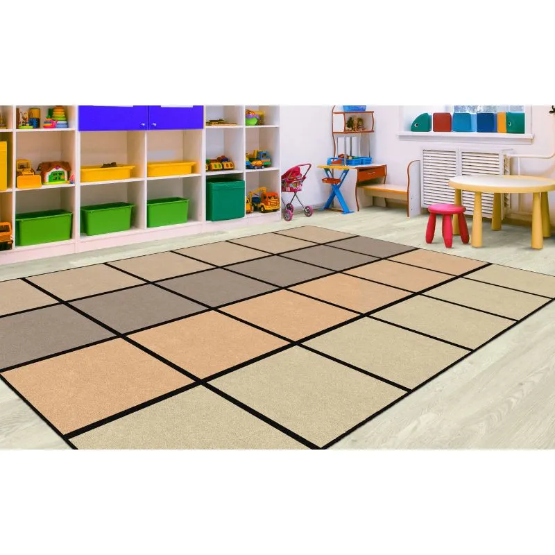 Desert Horizon Classroom Seating Rug