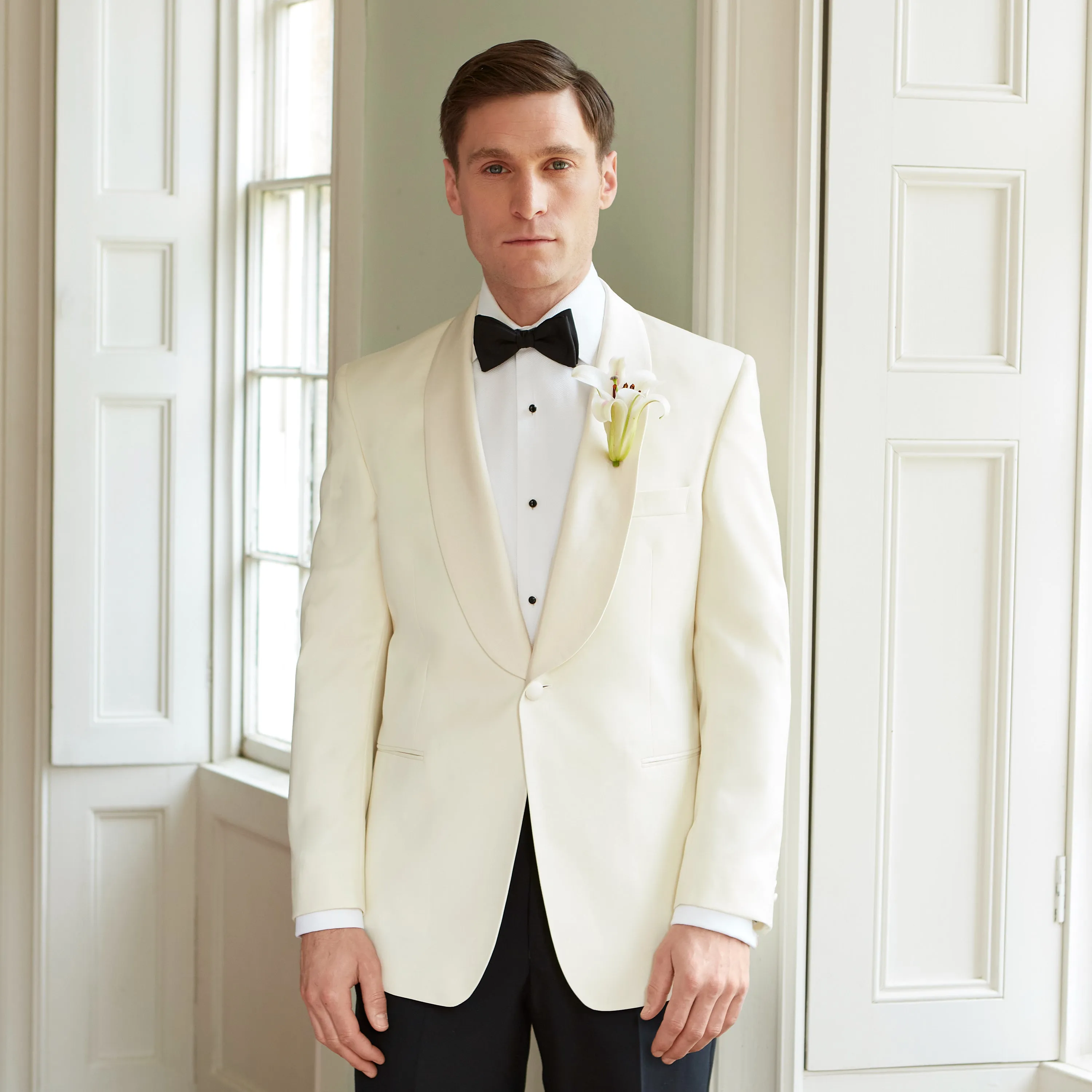 Devere Cream Dinner Jacket