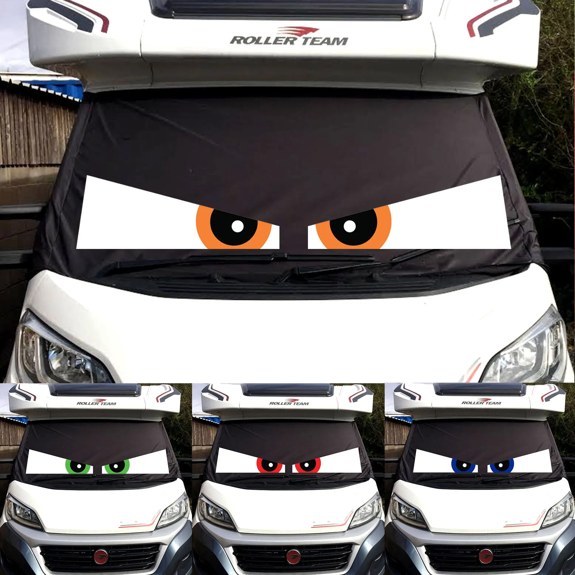 Ducato, Boxer, Relay Motorhome Screen Wrap - Arthur Eyes