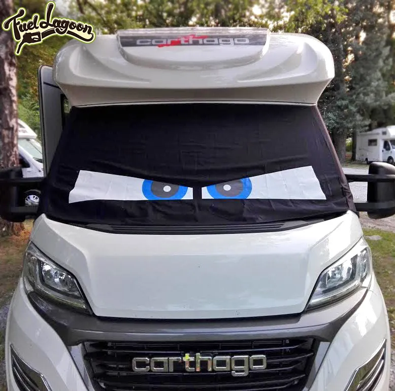 Ducato, Boxer, Relay Motorhome Screen Wrap - Arthur Eyes