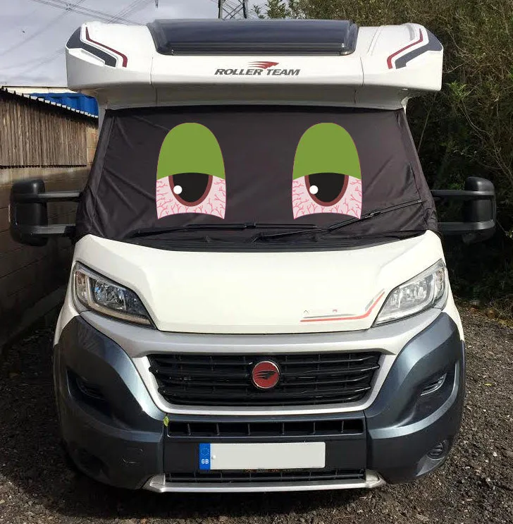 Ducato, Boxer, Relay Motorhome Screen Wrap - Blaze Eyes