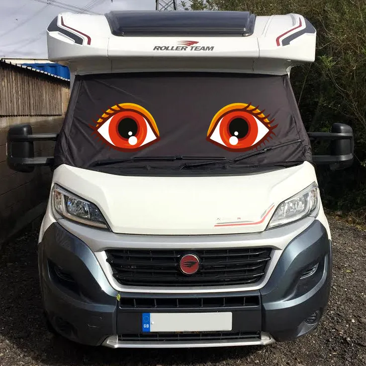 Ducato, Boxer, Relay Motorhome Screen Wrap - Flo Eyes