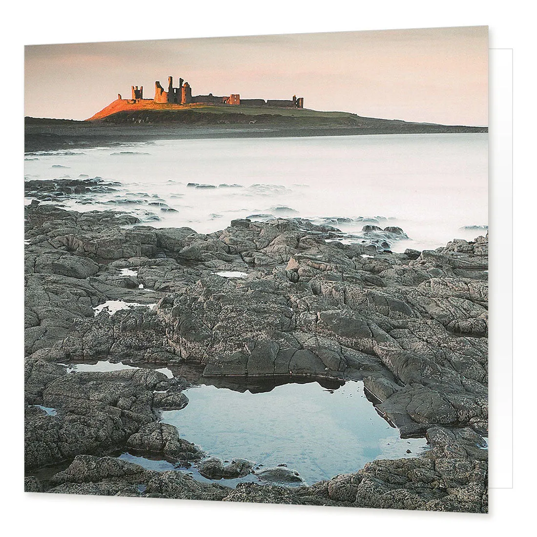 Dunstanburgh Castle Greetings Card