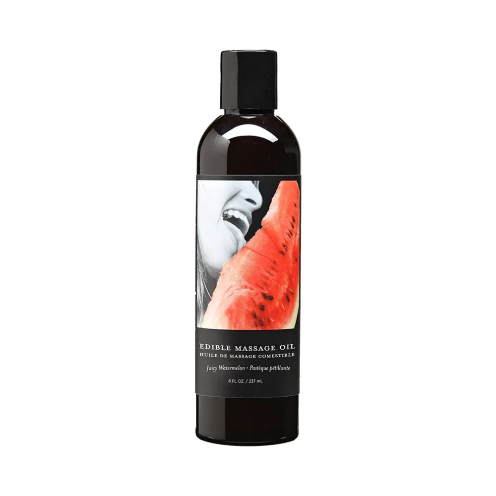 Earthly Body Edible Massage Lotion Watermelon 8 oz.