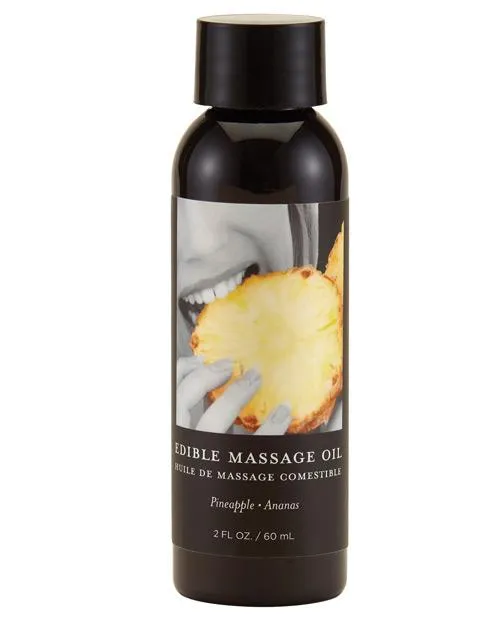 Earthly Body Edible Massage Oil - 2 Oz