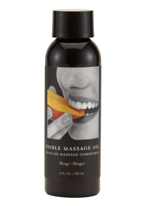 Earthly Body Hemp Seed Edible Massage Oil Mango