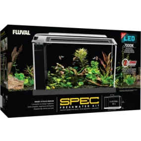 Fluval Spec 5 Gallon Aquarium Kit Black