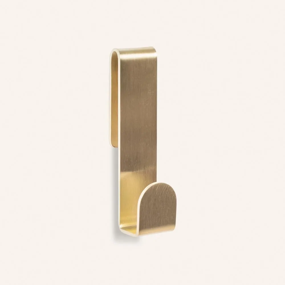 Fold Loop Wall Hook | Brass