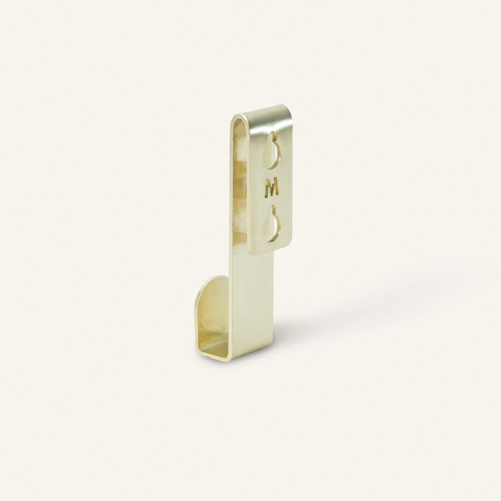 Fold Loop Wall Hook | Brass