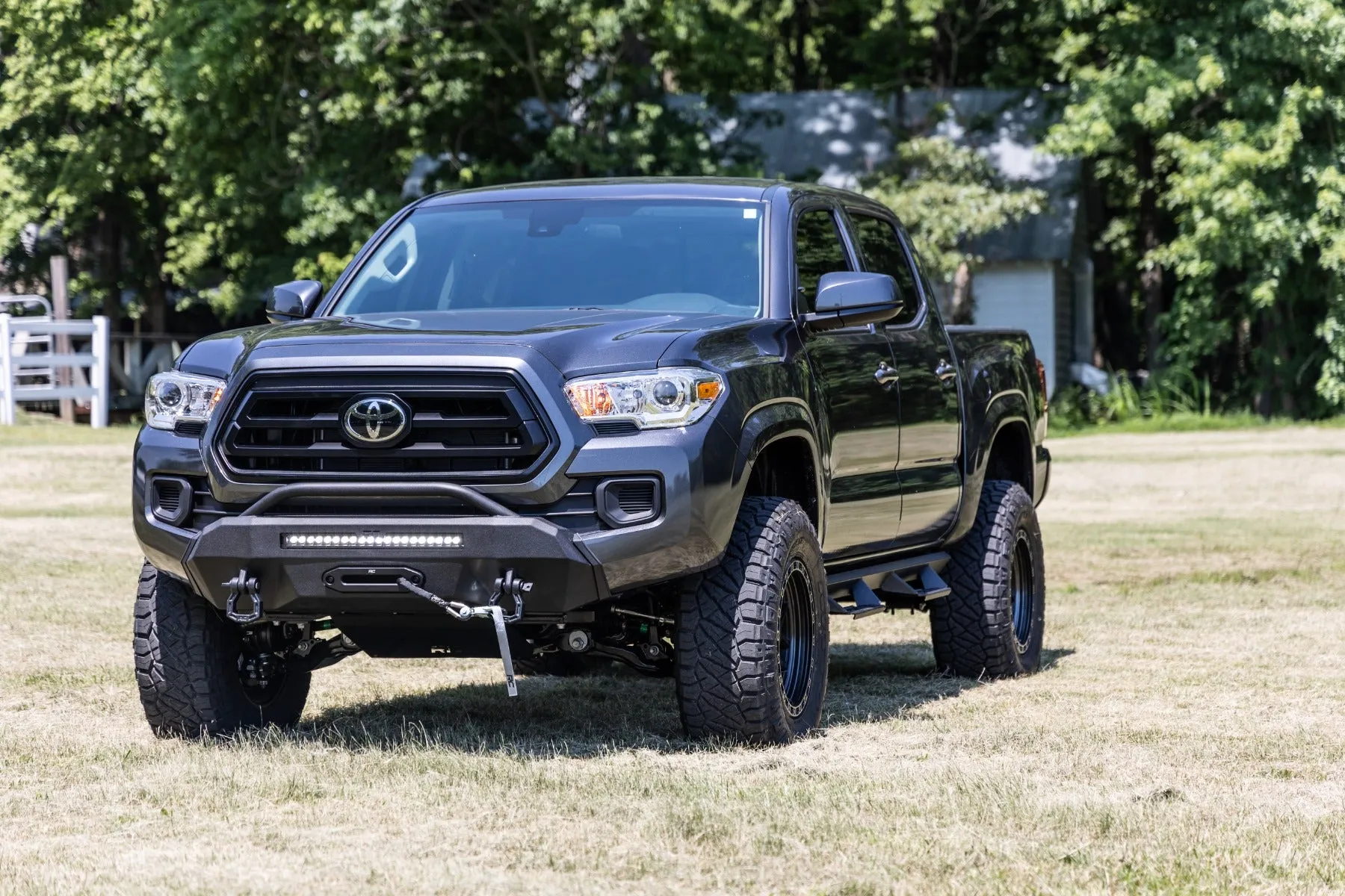 Front Bumper | Hybrid | 20&quot; Blk LED | Toyota Tacoma 4WD | 2016-2022