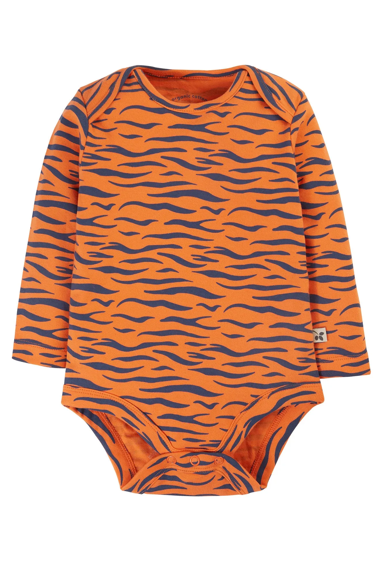 Frugi Super Special 2 Pack Bodysuits tiger  /Iguana Stripes