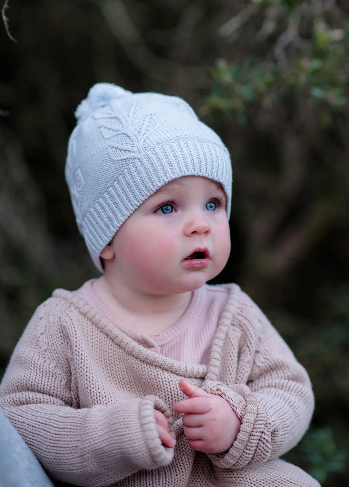 Garden Beanie Blue