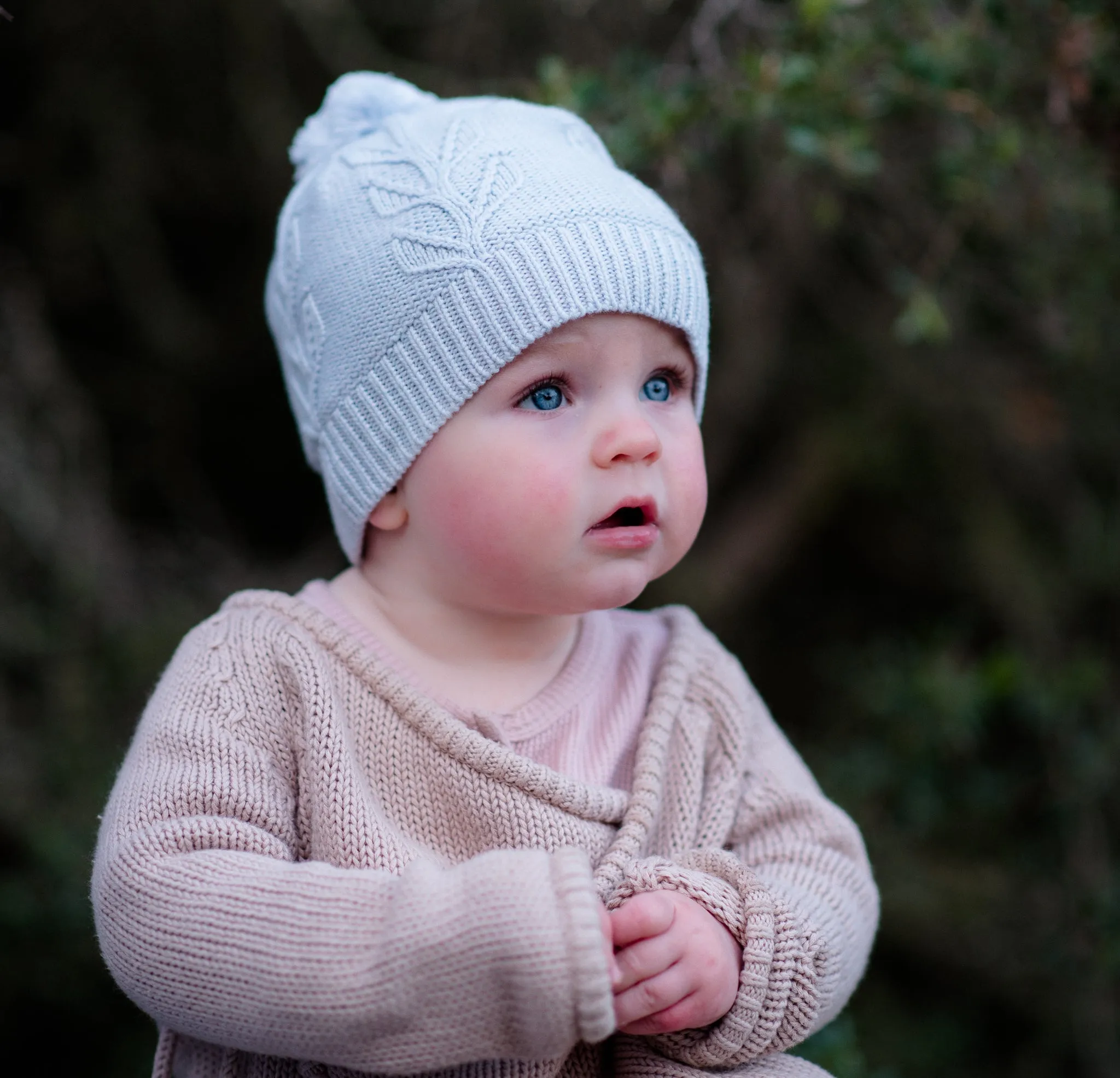 Garden Beanie Blue