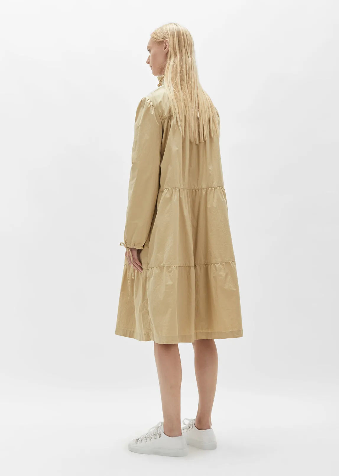 Gathered Tier Coat