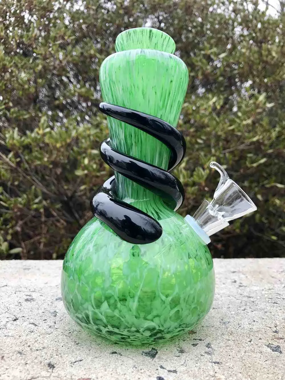 Green Bong with Wrap