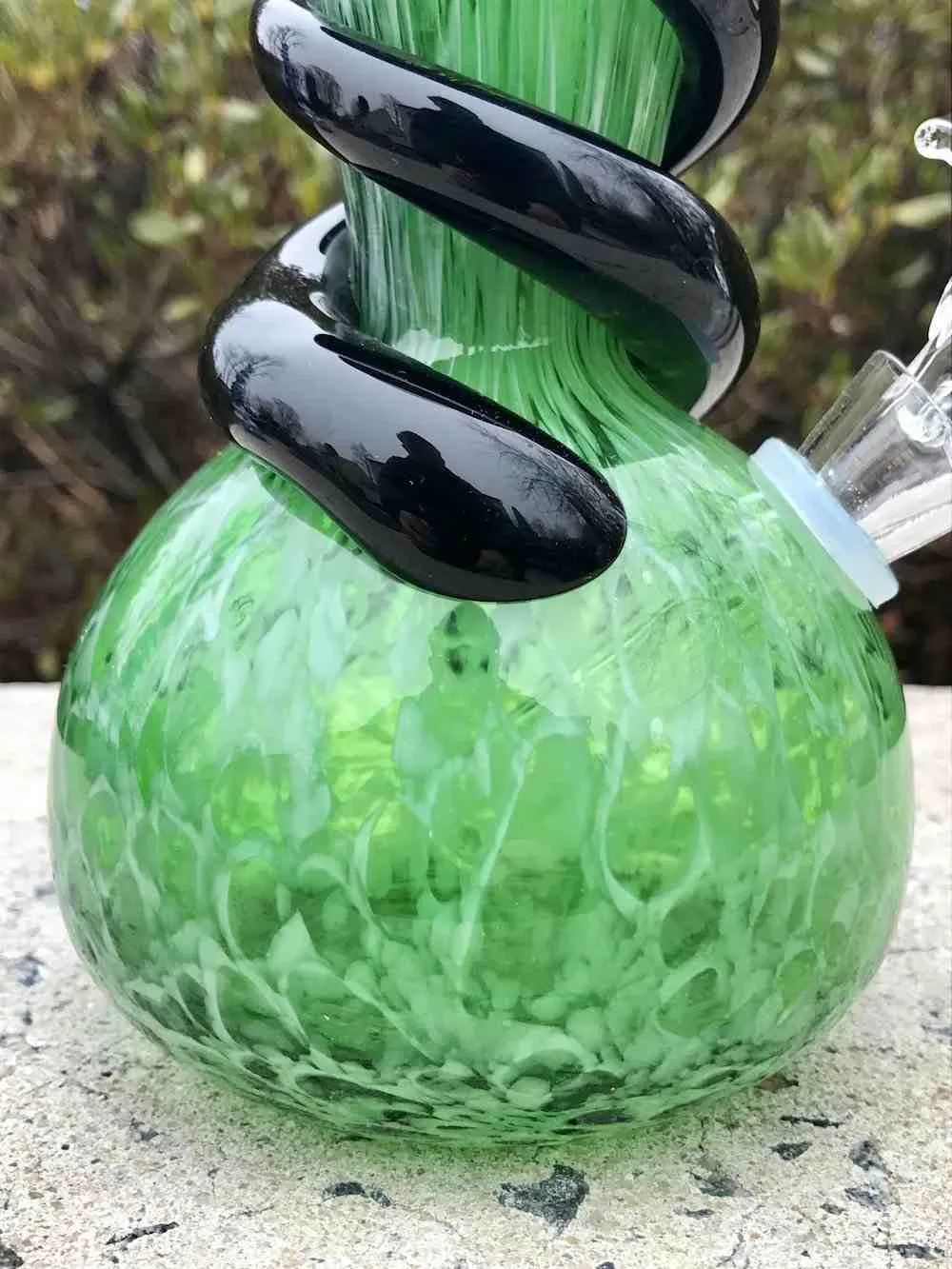 Green Bong with Wrap