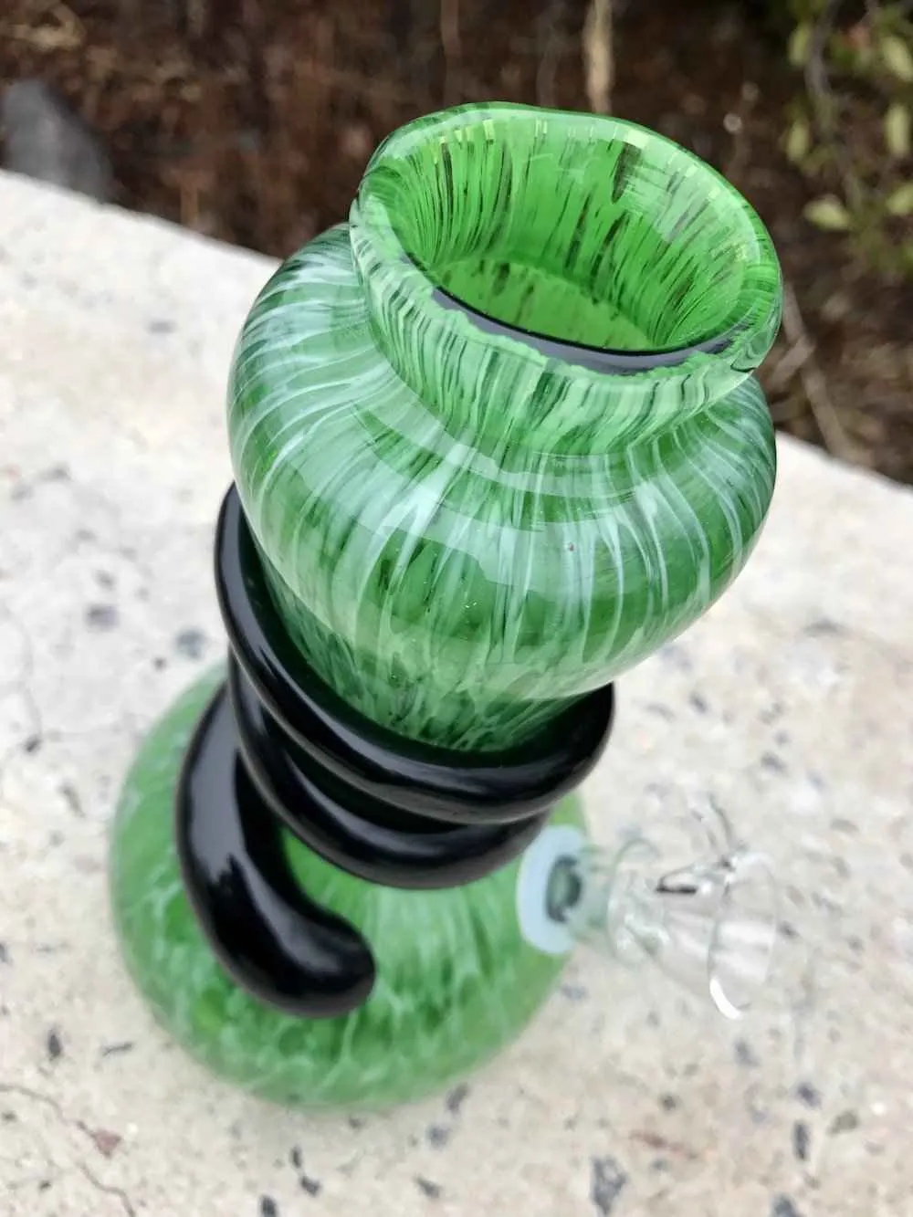 Green Bong with Wrap