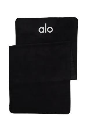 Grounded No-Slip Towel - Black