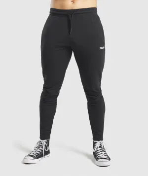 Gymshark Fit Tapered Joggers - Black