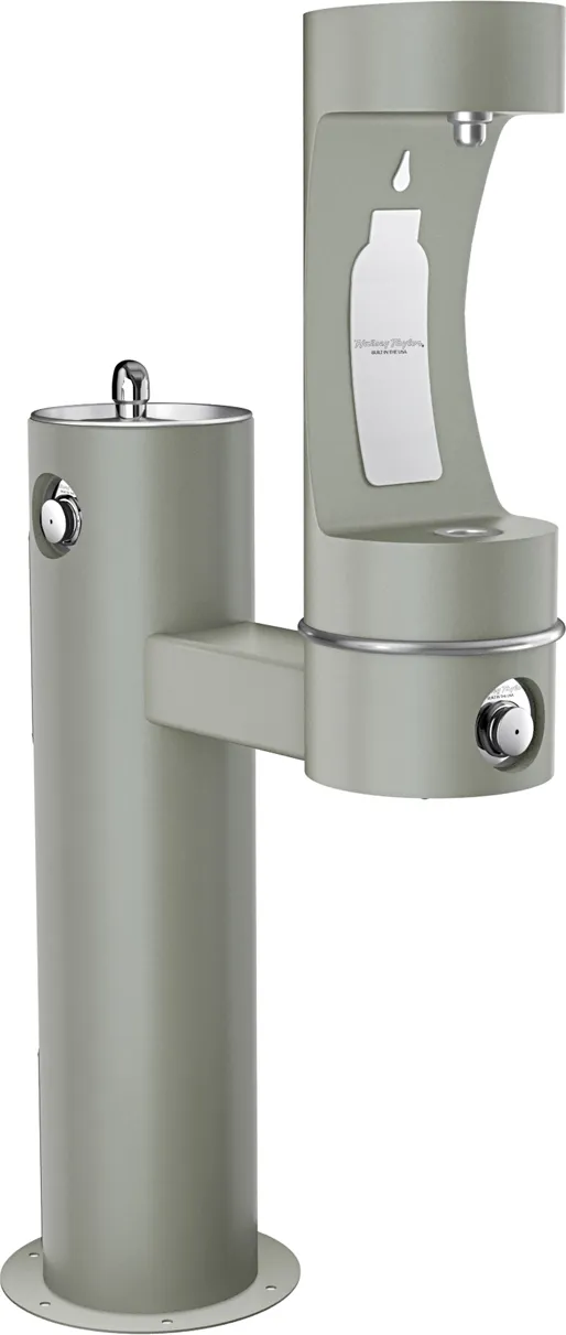 Halsey Taylor 4420BF1LFRK | Freestanding Bottle Filling Station | Filterless, Non-refrigerated, Freeze-resistant