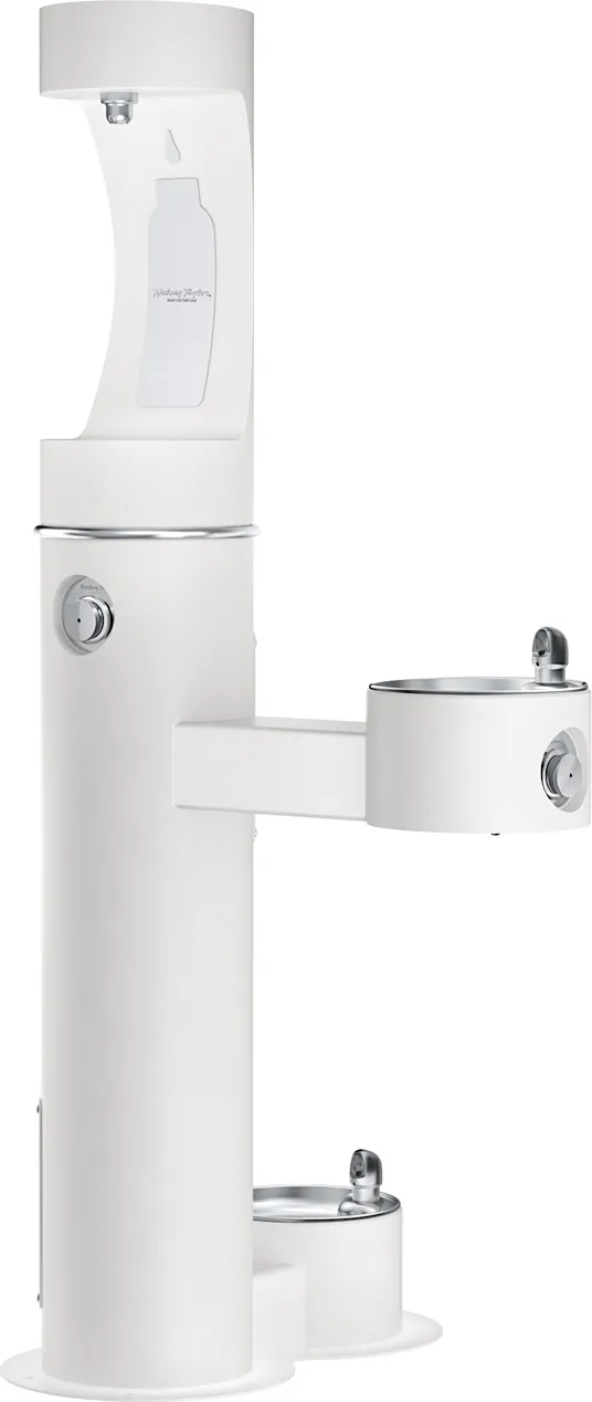 Halsey Taylor 4420BF1UDB | Freestanding Bottle Filling Station | Filterless, Non-refrigerated, Includes a Dog-bowl / Pet fountain