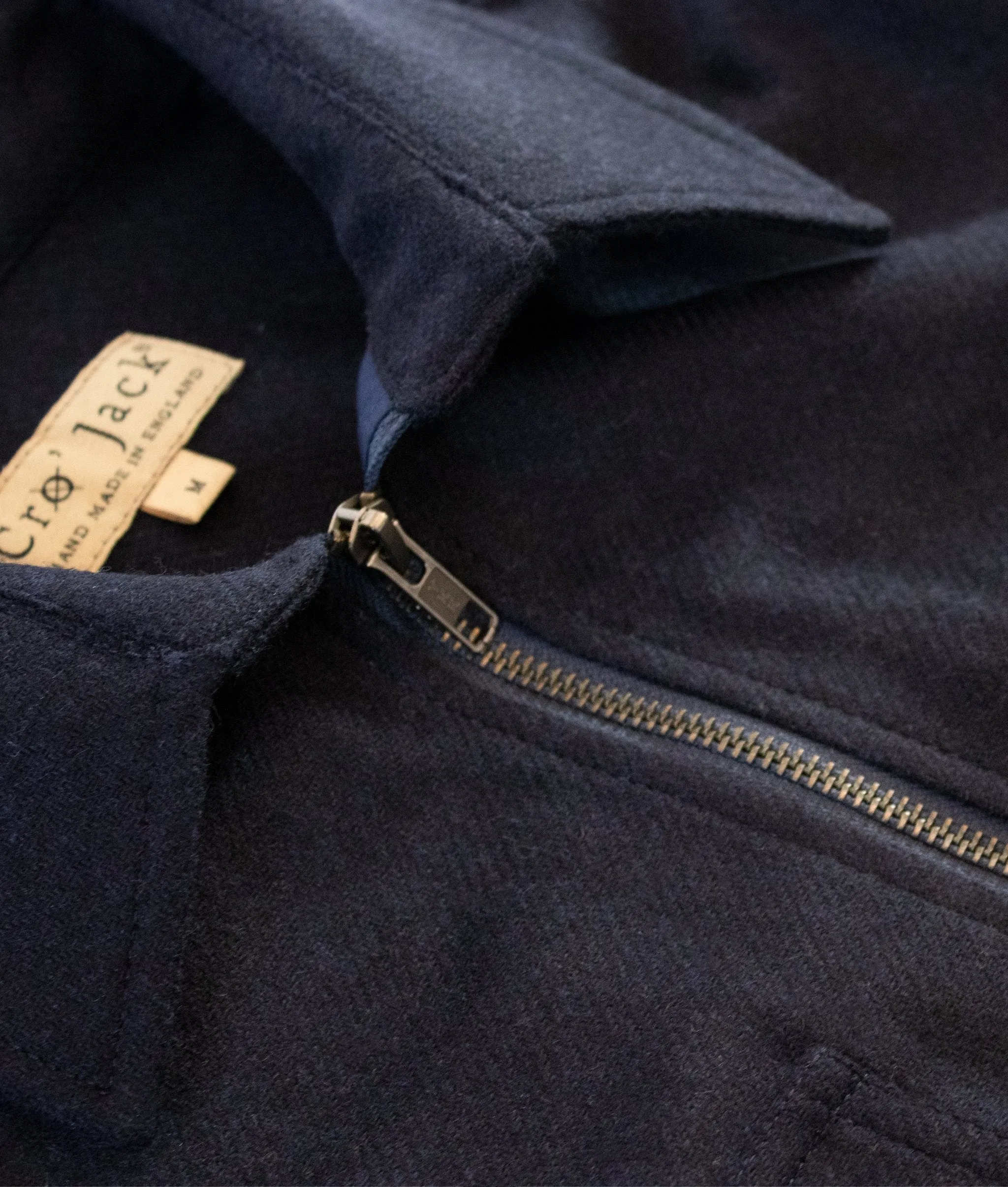 Hank Zip Shacket - Navy | By Cro'Jack