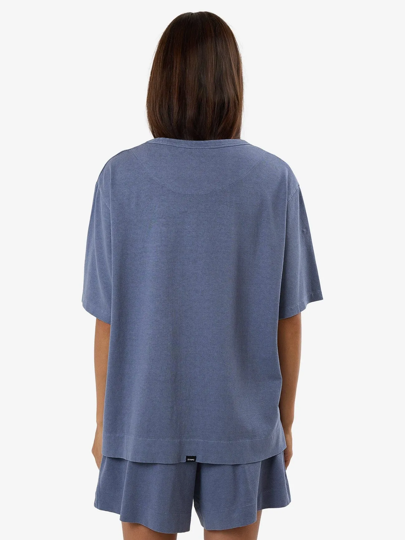 Hemp Box Tee - Folkstone Grey