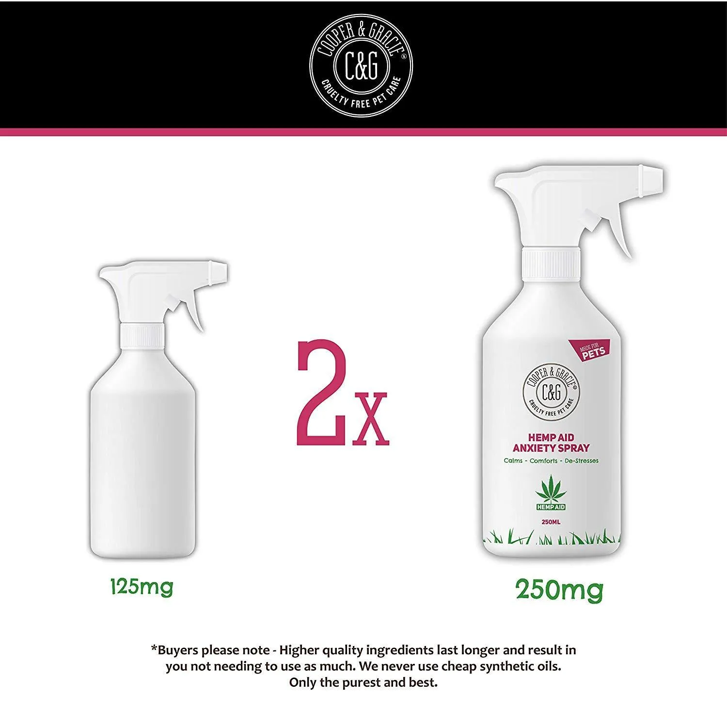 Hemp Pet Calming Spray