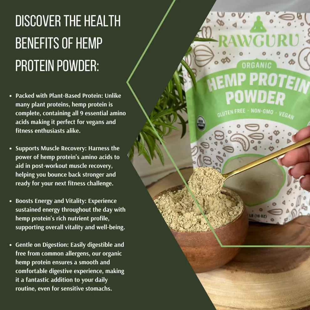 Hemp Protein Powder - 16oz