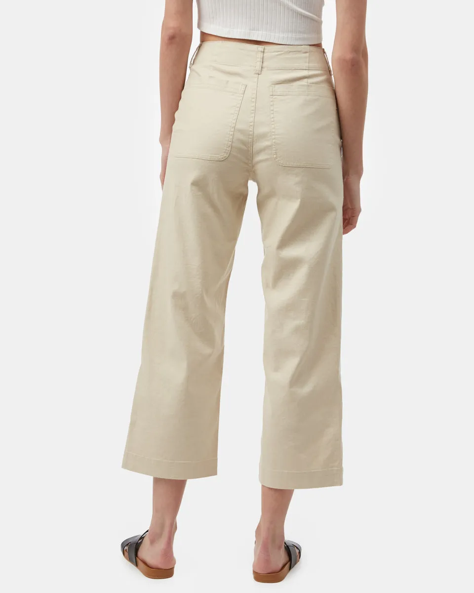 Hemp Stretch Straight Leg Pant