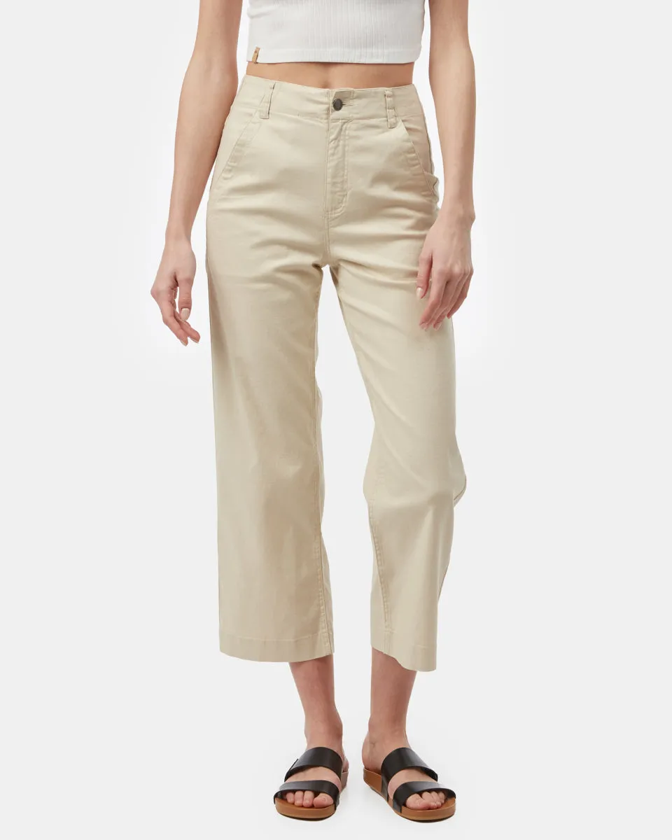 Hemp Stretch Straight Leg Pant