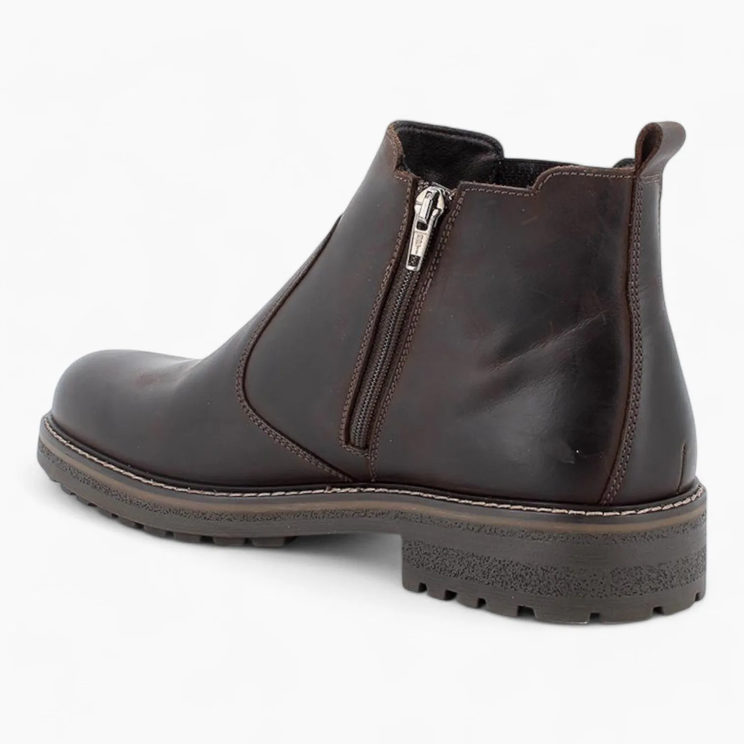 IGI & Co Men's GORE-TEX Chelsea Boots – Waterproof Leather with Side Zip