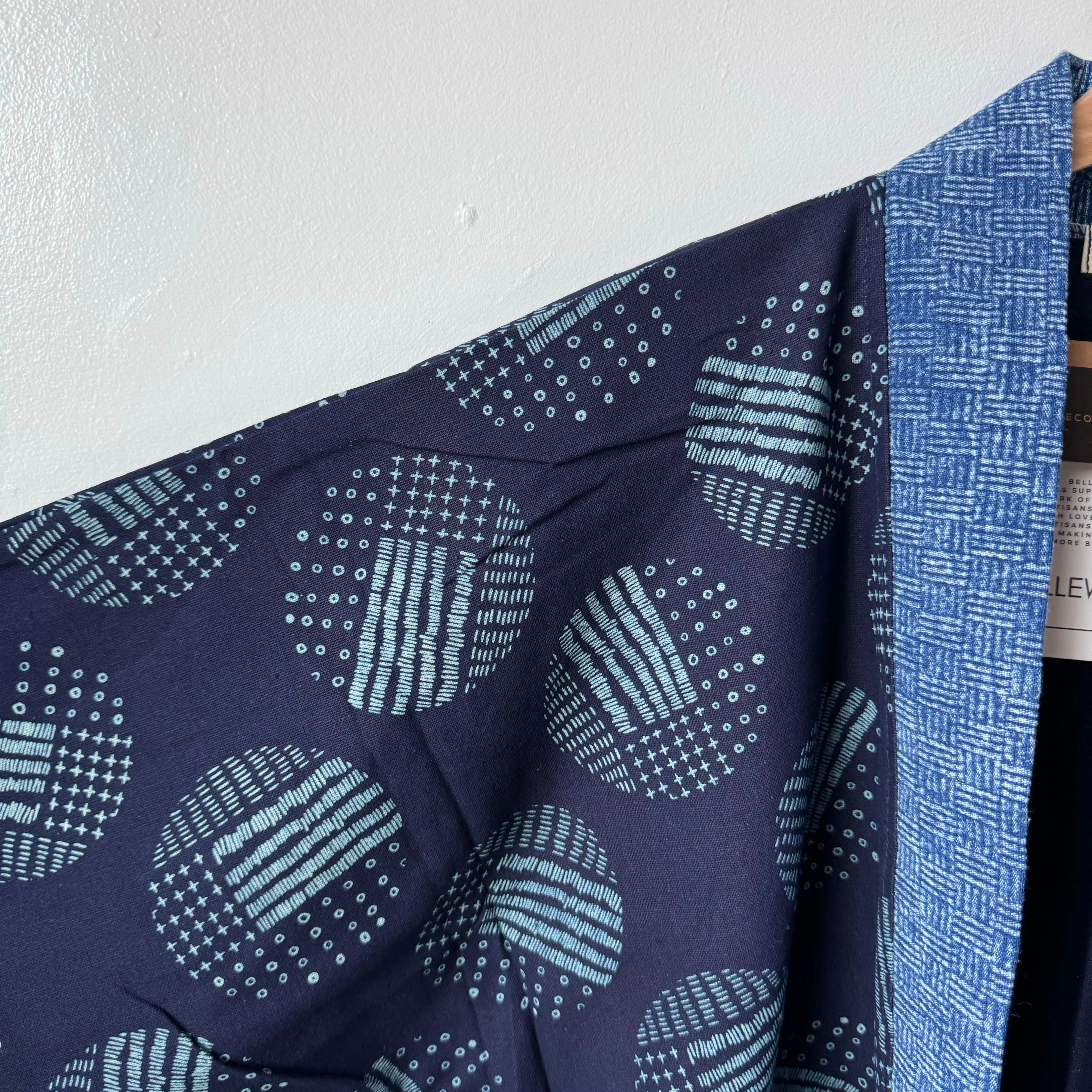 Indigo Happy Kimono 12 by Belle Waera