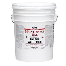 Interior Latex Paint, Contractor White, 5-Gallons