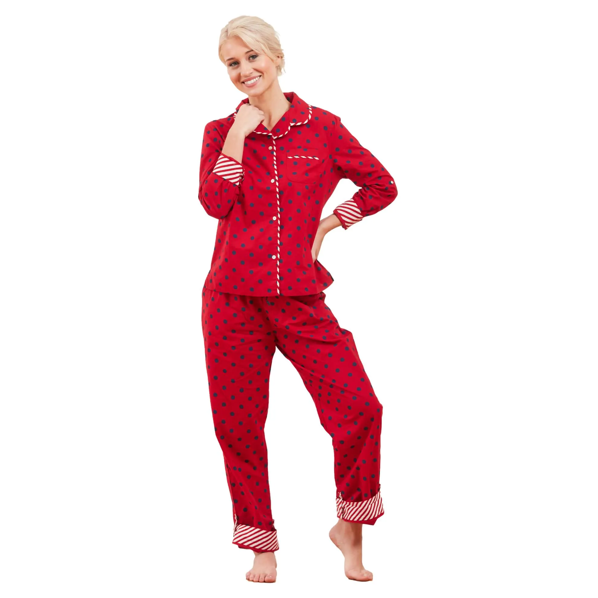 J. Peterman Women's Flannel Cotton PJ Pants