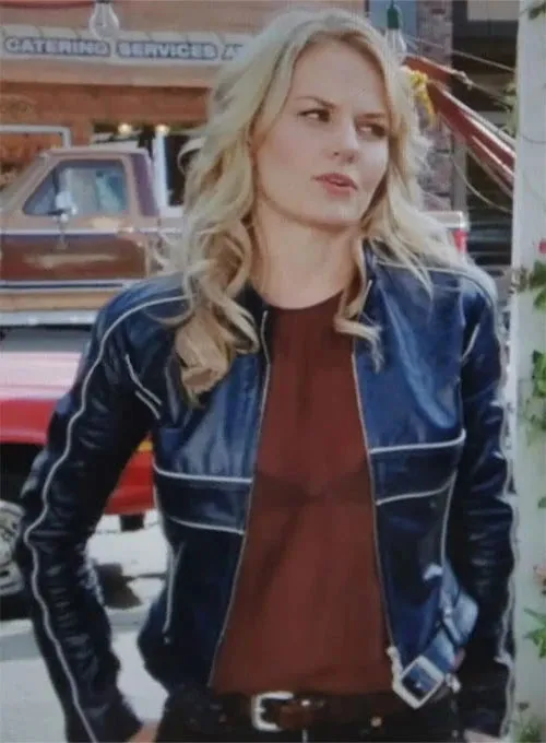 JENNIFER MORRISON ONCE UPON A TIME LEATHER JACKET