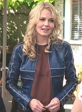 JENNIFER MORRISON ONCE UPON A TIME LEATHER JACKET