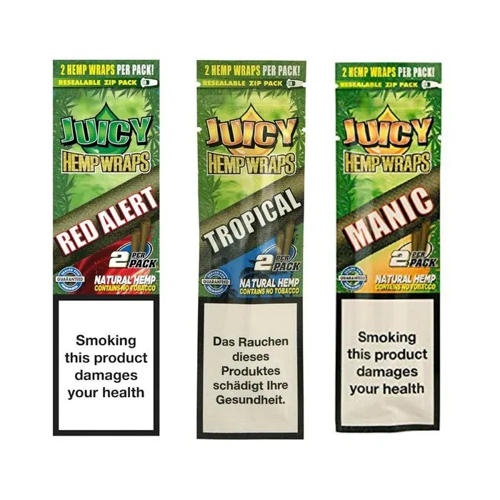 Juicy Hemp Blunt Wraps - Assorted