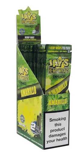 Juicy Hemp Wrap - Enhanced Amarillo Flavour