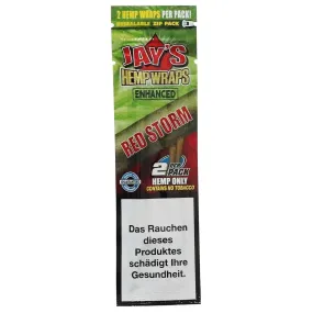 Juicy Hemp Wrap - Enhanced Red Storm Flavour